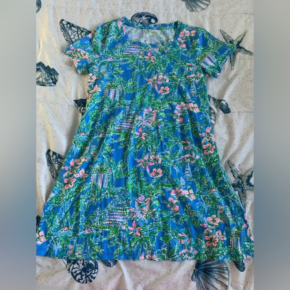 EUC Lilly Pulitzer Cody short sleeve dress size small - Picture 5 of 7